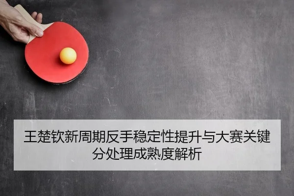 王楚钦新周期反手稳定性提升与大赛关键分处理成熟度解析